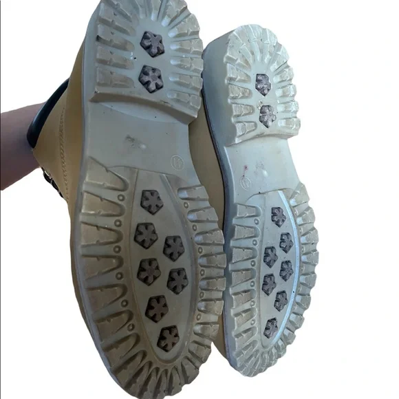 Womens boots size 10 ankle unbranded Timberland style - Picture 5 of 5